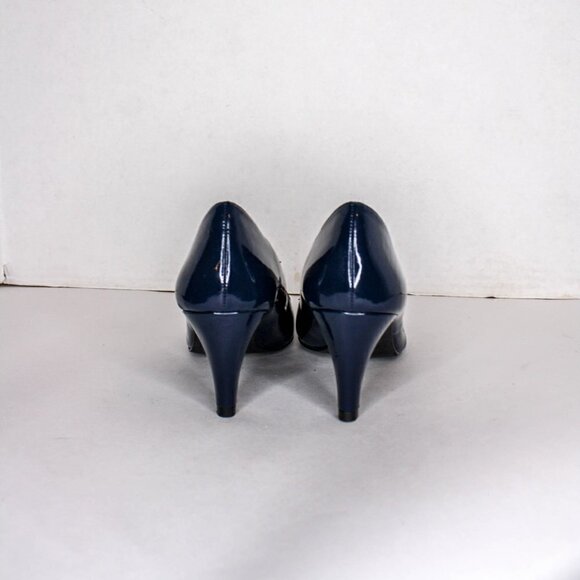 Moda Spana Dionne Patent Leather Peep Toe … - Picture 4 of 6